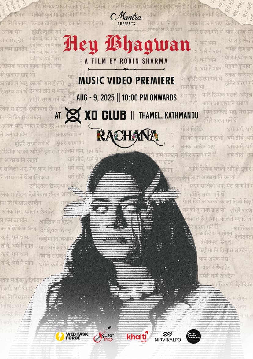 Rachana Dahal to release Hey Bhagwan music video with live performance